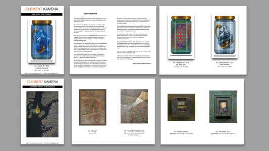 Artist Catalogs for Print and Digital Use