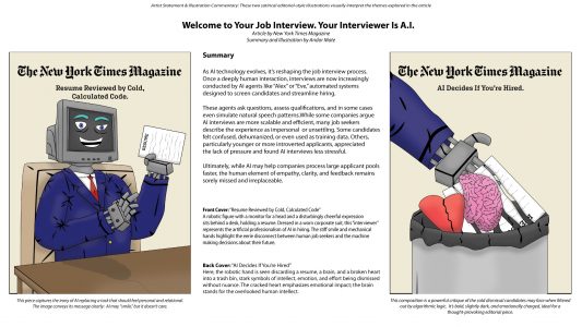 New York Times - A.I. Interviewer